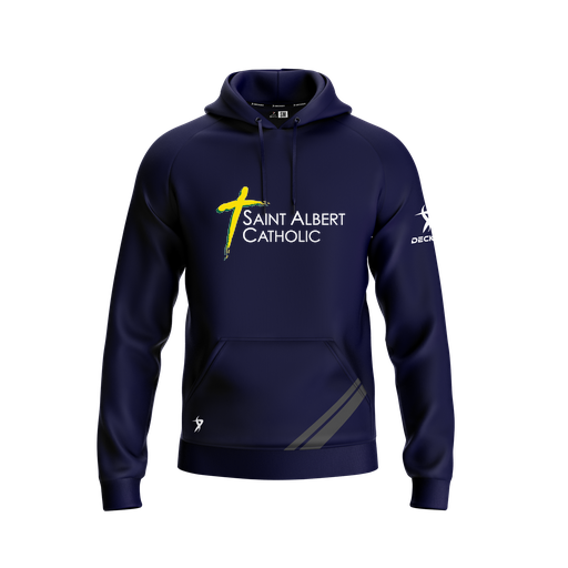 [FOLHSMNV-YXS-LOGO3] Decker Summit Hoodie (Youth XS, Navy, Logo 3)